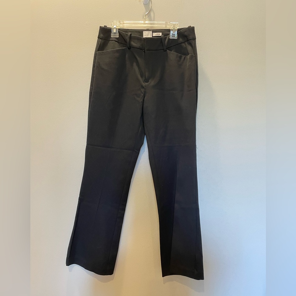 A new day black flare leg dress pants size 4